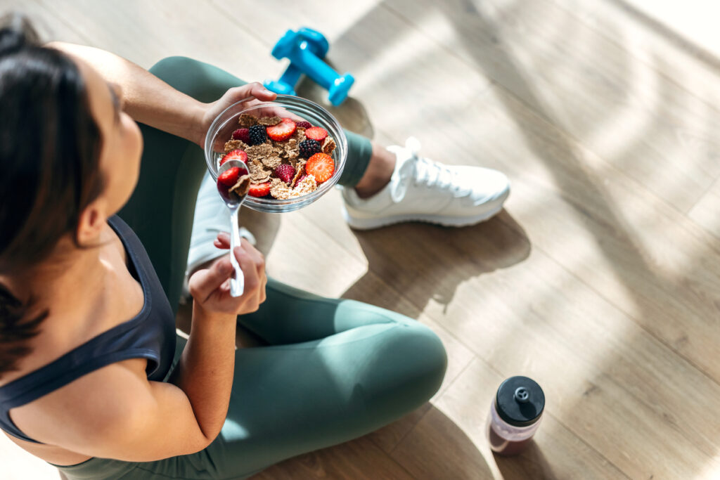 alimentazione sana donna